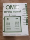 Omc Johnson Evinrude Service Manual V-4 Models 392075 1980 Original Used. Price: $30.00.