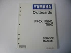 Yamaha Outboard Factory Service Manual F40X F50X T50X Models LIT-18616-01-97 Used. Price: $59.99.