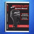 Mercury Outboard 40 50 60 4-STROKE Efi Service Manual Wirebind, Covers, Foldouts Brand. Price: $58.91.