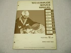 4815 Omc 1972 Evinrude Outboard Service Repair Manual Hp Fastwin 18202 18203 Used. Price: $30.95.
