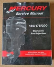 Mercury Marine Boat Service Manual 150/175/200 Efi P/n 90-883728 Used. Price: $99.99.