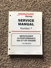 Mercury Racing Service Manual Mercruiser Hi-performance Gm 377 Efi 90-840500 Used. Price: $15.00.