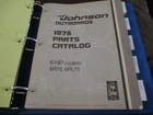 1975 Johnson Hp 6R75 6RL75 Outboard Parts Catalog Manual Used. Price: $10.88.