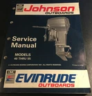 1992 Omc Johnson Evinrude Outboard 40 Thru 55 Service Manual 508143 (517) Used. Price: $39.99.