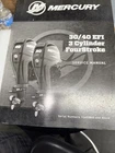 Mercury Outboard 90-8M0105569 Factory Service Manual 30/40 Efi Stroke New. Price: $59.95.