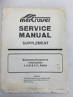 1994 Mercruiser Service Manual Biodensee Emissions 4.3LX 5.7L 90-806734930 Used. Price: $7.95.