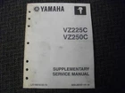Yamaha Outboard VZ225C VZ250C Hp Factory Service Manual LIT-18616-02-79 Used. Price: $19.99.