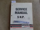 Force Outboard 5 Hp Service Manual Oem 90-823263 793 Used. Price: $13.73.