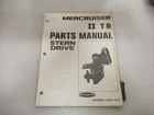 PM229 1973 Mercury Mercruiser Stern Drive Ii Tr Parts Manual P/n 90-63282 Used. Price: $14.36.