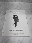 Supplement Johnson Evinrude Omc Service Manual "ee" Models E40PL4EE E50PL4EE Used. Price: $15.30.