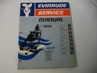 1975 Omc Evinrude Outboard Factory Service Manual 5093 40 Hp Model Used. Price: $22.99.