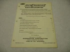90-32496 1964 Mercury Mercruiser Ii Stern Drive Unit Parts List Manual Used. Price: $15.95.