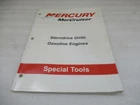 Mercury Mercruiser Sterndrives Units Gasoline Engines Special Tools 90-806737003 Used. Price: $8.44.