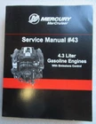 2014 Mercury #43 4.3 Liter Gasoline Engines Service Manual P/n 90-8M0041669 Used. Price: $57.56.