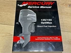 1998-1999 Mercury 135/150 Optimax Direct Fuel Injection Service Manual Used. Price: $39.95.