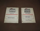 Lot Of 2 Mercruiser Service Manuals 90-806535960 1996 Used. Price: $17.15.