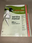 Vintage 1974 Factory Issued Johnson Outboard Motor Service Manual 85 Hp Exc Con Used. Price: $53.88.