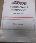 1996 Oem Mercury/mercruiser Service Manual Technicians Handbook 90-806536960 New. Price: $24.99.
