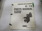 PM74 1973 Mercruiser Marine Ii Tr Stern Unit Parts Manual C-90-63282 Used. Price: $17.22.