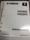 2003 Yamaha Outboard Service Manual VX200C VX225C LIT-18616-02-74 2004 Used. Price: $16.00.