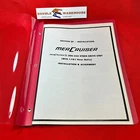1964-1969 Mercury 90-34232, Mercruiser Ii 200-225 Stern Drive: Install & Align Used. Price: $19.99.