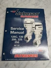 Omc Johnson Evinrude Service Manual "ed" 125C 130 200 225 250 Hp 90 Lv #507128 Used. Price: $71.40.