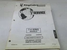 PM53 King Cobra Stern Drive 7.4 Prelim Edition Parts Catalog Manual P/n 3854828 Used. Price: $7.61.