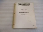 PM203 1984-86 Force Hp Outboard Motors Service Manual P/n Ob 4126 Used. Price: $6.94.