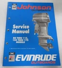 1989 Omc Johnson Evinrude "es" Cross 88/115 Thru 150/175 Service Manual 507874 Used. Price: $88.40.