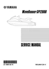 Yamaha Waverunner GP1200R 2001 Repair Workshop Service Manual LIT-18616-02-15 New. Price: $34.00.
