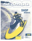 Sea-doo Service Manual 2000 5644 / Gsx Rfi 5645 Xp 5651 Gti 5647 New. Price: $26.00.