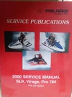 2000 Polaris Slh Virage Pro 785 Shop Repair Service Manual Oem 9916289 Used. Price: $77.99.