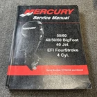 Mercury 90-866917 50/60, 40/50/60 Bigfoot, Jet Service Manual 2010 Used. Price: $90.00.