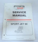 1993 Mercury Marine Outboards Sport Jet Service Manual P/n 90-824724 Used. Price: $16.99.