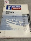 1978 Evinrude 175 200 235 Hp Service Repair Shop Manual Part Number: 5399 Used. Price: $39.18.
