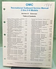 New Genuine Omc 394607-6 Section Six Gearcase Service Manual 1983. Price: $36.54.