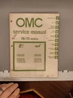 1981 Omc 392074 Outboard Service Manual 70/75 Models Used. Price: $19.99.