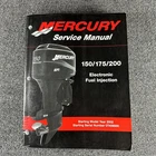 Mercury Marine Outboard 150HP 175HP 200HP Efi Service Manual P/n 90-883728 Used. Price: $30.00.