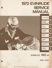 1972 Evinrude Outboard Starflite 100 Hp Service Manual P/n 4821 (234) Used. Price: $29.98.