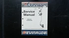 Johnson Evinrude Electric Outboards Service Manual 507612 1987 Wiring Good. Price: $49.99.