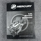 2015 Mercury Mercruiser Outboard 6.2 Liter Service Manual P/n 90-8M0099748 Used. Price: $30.00.