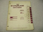 4285 Omc 1966 Evinrude Outboard Service Repair Manual 80 Hp Starflite Speedifour Used. Price: $24.95.