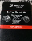 Mercury Mercruiser #44 8.2L Gasoline Engines Service Manual 90-8M0081787 Used. Price: $93.79.