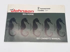 1971 Johnson Sea-horse Outboard Motor 4HP Models 4R71-4W71 Owner's Manual Used. Price: $16.47.