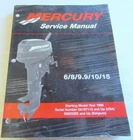 2015 Mercury Outboard 30/40 Jet 40/50/55/60 Hp Service Manual P/n 90-8M0110565 Used. Price: $47.96.