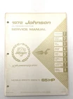 1972 Johnson 65 Hp Omc Outboard Shop Manual JM-7209 Free 1ST Class Mail Used. Price: $84.88.
