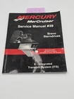 Mercury Mercruiser Repair Service Manual #39 Bravo Sterndrive Its Transom System Used. Price: $18.00.