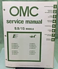New Omc 392071 9.9/15 Models Service Manual 1980. Price: $40.49.