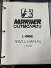 Mariner Outboards 2 Models Factory Oem Service Manual P/n M-90-99503 1-884 Used. Price: $5.00.