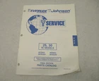 437474 Omc Evinrude Johnson 25-30 Hp Te Model Outboard Parts Catalog 1995 Used. Price: $13.80.